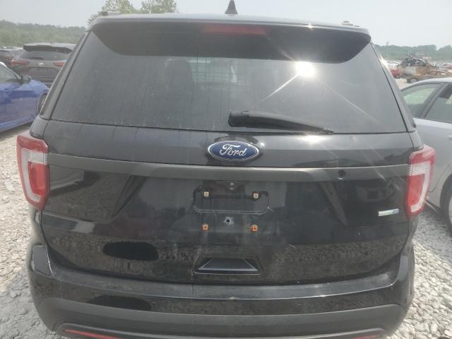 1FM5K8AR6GGC42042 - 2016 FORD EXPLORER POLICE INTERCEPTOR შავი ფოტო 6