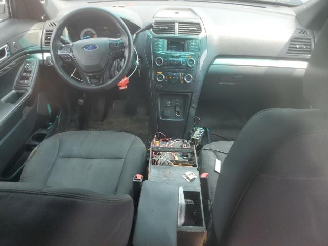 1FM5K8AR6GGC42042 - 2016 FORD EXPLORER POLICE INTERCEPTOR შავი ფოტო 8