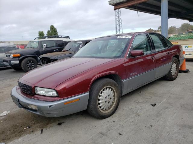 2G4WF52K7T1465951 - 1996 BUICK REGAL GRAN SPORT BURGUNDY photo 1