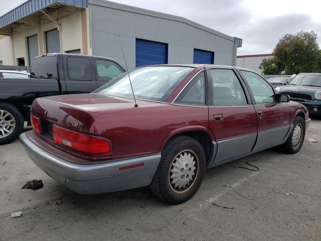 2G4WF52K7T1465951 - 1996 BUICK REGAL GRAN SPORT BURGUNDY photo 3