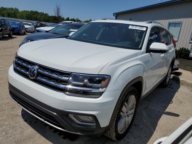 1V2NR2CA8KC502251 - 2019 VOLKSWAGEN ATLAS SEL PREMIUM WHITE photo 1