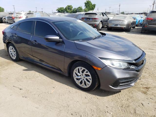 2HGFC2F51HH551434 - 2017 HONDA CIVIC LX GRAY photo 4