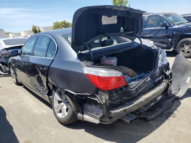 WBANU5C59AC460835 - 2010 BMW 528 I GRAY photo 2