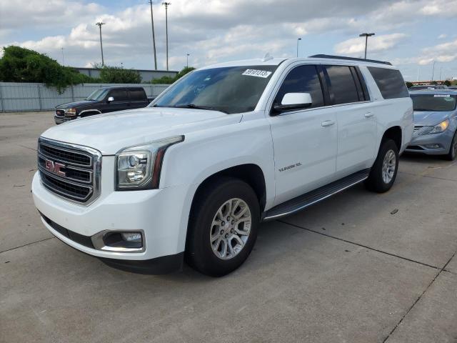 1GKS1GKC3GR186486 - 2016 GMC YUKON XL C1500 SLT WHITE photo 1