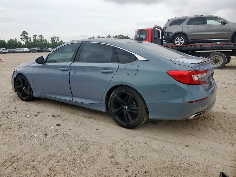 1HGCV1F39NA020644 - 2022 HONDA ACCORD SPORT BLUE photo 2