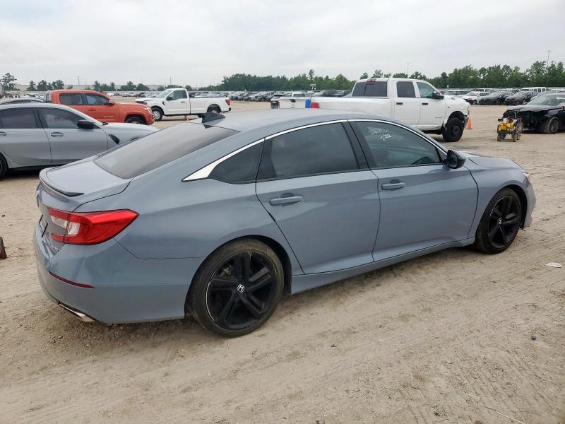 1HGCV1F39NA020644 - 2022 HONDA ACCORD SPORT BLUE photo 3