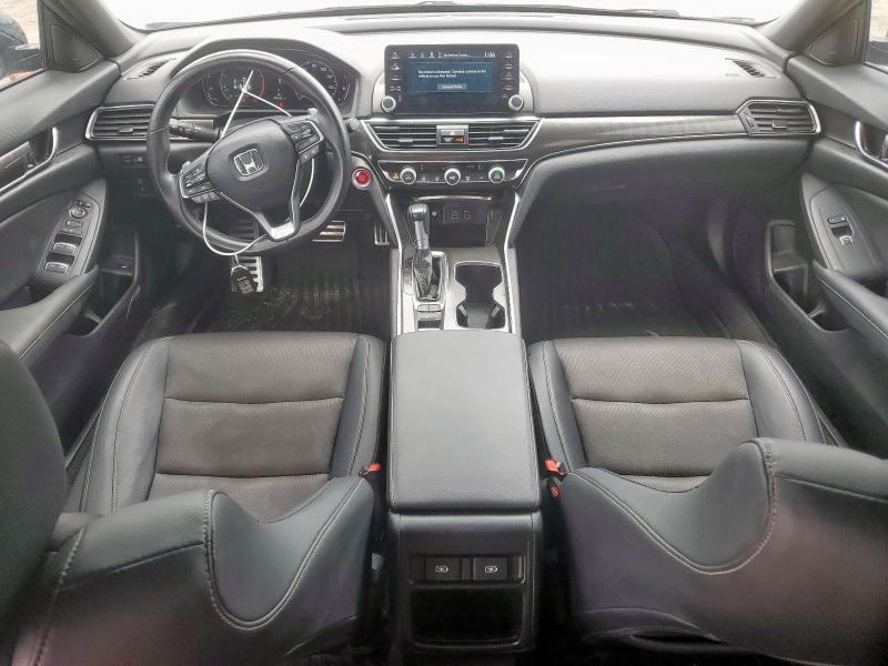 1HGCV1F39NA020644 - 2022 HONDA ACCORD SPORT BLUE photo 8