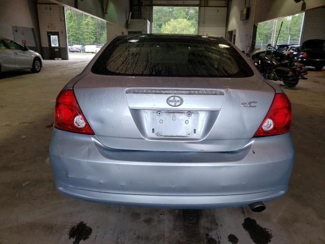 JTKDE177460109963 - 2006 TOYOTA SCION TC SILVER photo 6