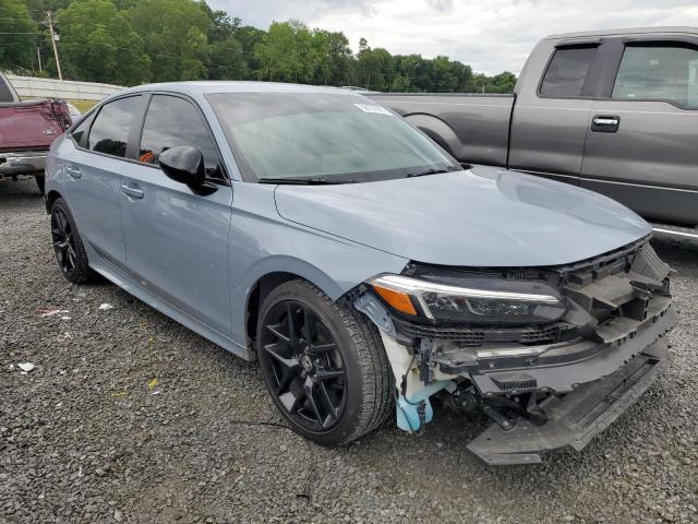 2HGFE2F51NH515085 - 2022 HONDA CIVIC SPORT 灰色 照片 4