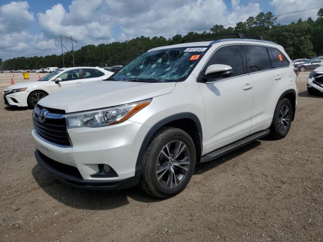 5TDJKRFH4GS292467 - 2016 TOYOTA HIGHLANDER XLE Ağ foto 1