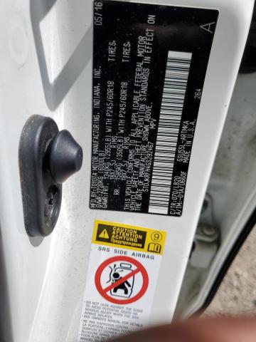 5TDJKRFH4GS292467 - 2016 TOYOTA HIGHLANDER XLE Ağ foto 13