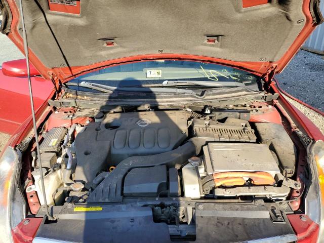 1N4CL21E39C173667 - 2009 NISSAN ALTIMA HYBRID RED photo 7