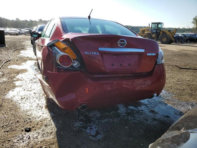 1N4CL21E39C173667 - 2009 NISSAN ALTIMA HYBRID RED photo 9