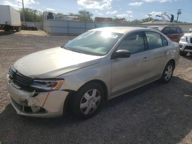 3VW2K7AJXDM243639 - 2013 VOLKSWAGEN JETTA BASE 棕色 照片 1