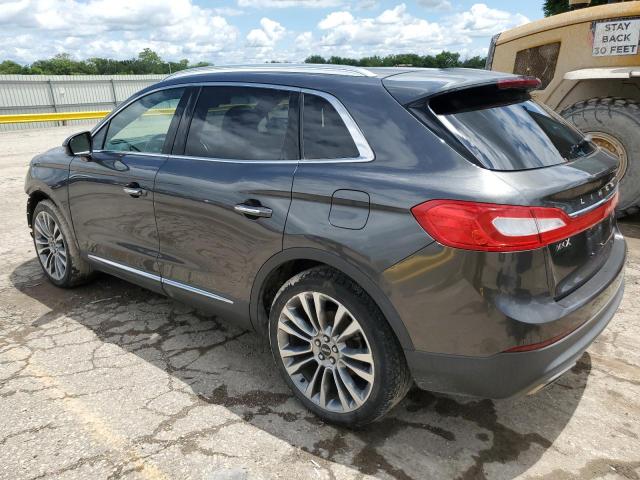 2LMPJ8LP2JBL25462 - 2018 LINCOLN MKX RESERVE Մոխրագույն լուսանկար 2
