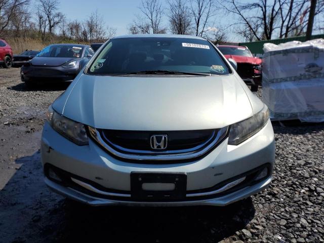 19XFB4F3XDE201222 - 2013 HONDA CIVIC HYBRID L BLUE photo 5