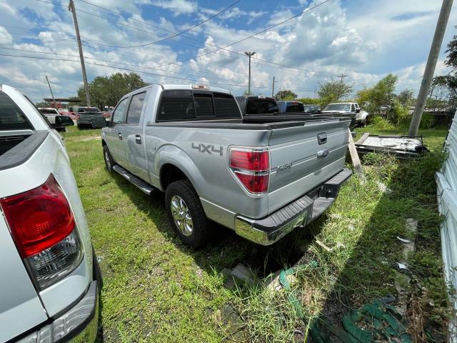 1FTFW1ET0DFD77206 - 2013 FORD F150 SUPERCREW SILVER photo 3