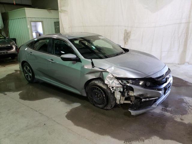 2HGFC2F67MH550257 - 2021 HONDA CIVIC LX SILVER photo 4