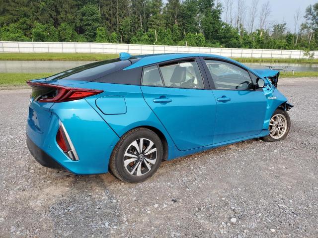 JTDKARFP7J3095543 - 2018 TOYOTA PRIUS PRIM 蓝色 照片 3