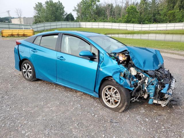 JTDKARFP7J3095543 - 2018 TOYOTA PRIUS PRIM 蓝色 照片 4