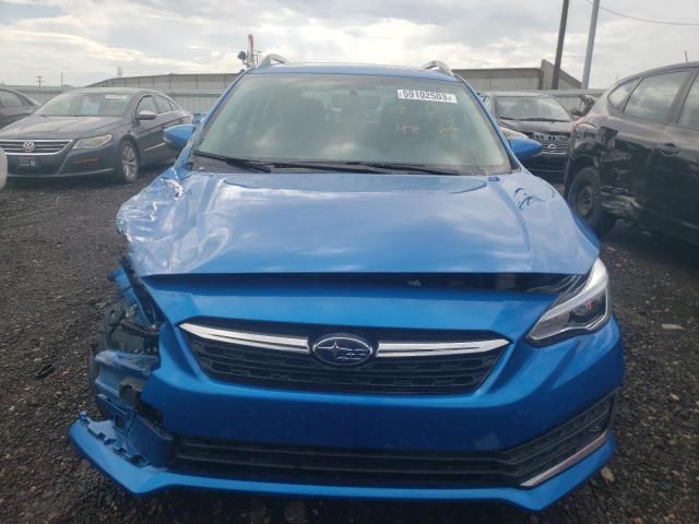 4S3GTAU61L3705337 - 2020 SUBARU IMPREZA LIMITED BLUE photo 5