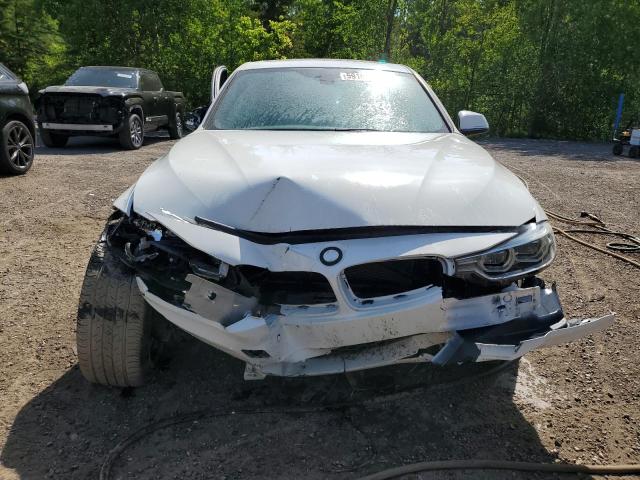 WBA8D9C56JA614918 - 2018 BMW 330 XI WHITE photo 5