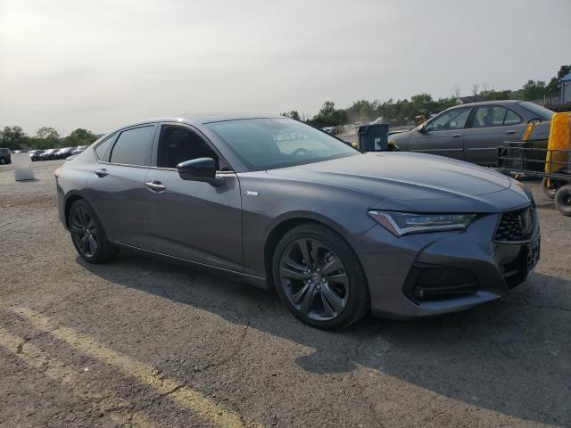 19UUB5F50NA001566 - 2022 ACURA TLX TECH A GRAY photo 4