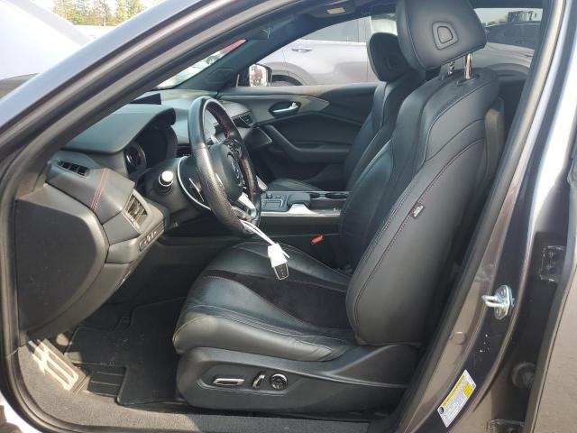 19UUB5F50NA001566 - 2022 ACURA TLX TECH A GRAY photo 7