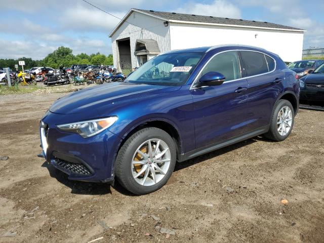 ZASFAKBN3J7B64600 - 2018 ALFA ROMEO STELVIO TI BLUE photo 1