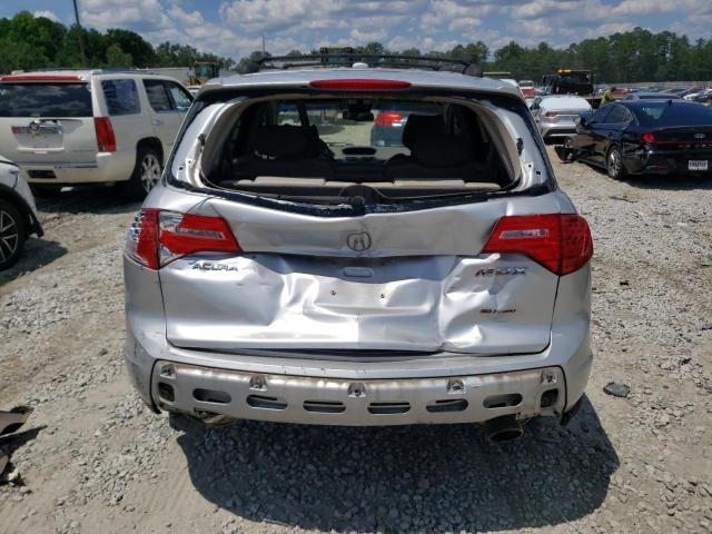 2HNYD28258H522889 - 2008 ACURA MDX SILVER photo 6