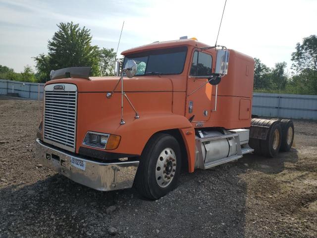 1FV7D0Y95XLF16487 - 1999 FREIGHTLINER CONVENTION FLD120 ORANGE photo 2