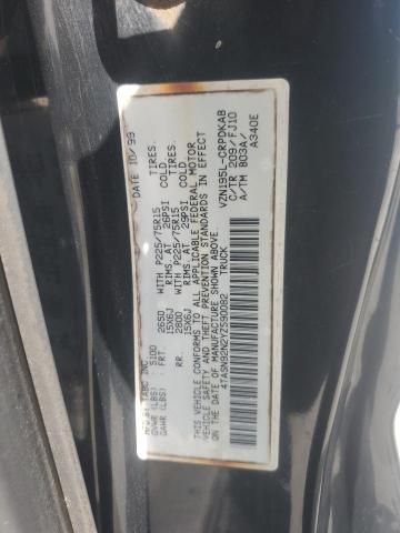 4TASN92N2YZ590082 - 2000 TOYOTA TACOMA XTRACAB PRERUNNER შავი ფოტო 12