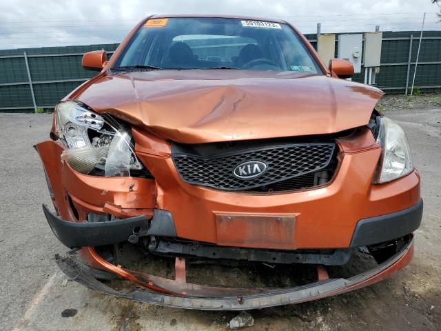 KNADE223996546860 - 2009 KIA RIO BASE ORANGE photo 5