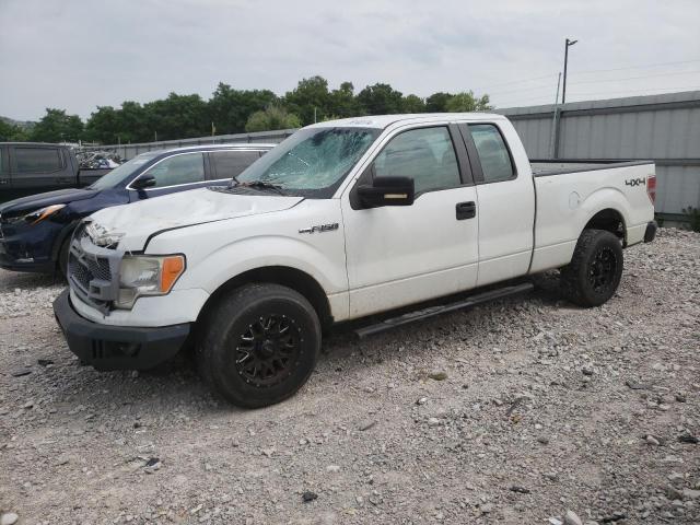 1FTEX1EM0CKD83529 - 2012 FORD F150 SUPER CAB WHITE photo 1