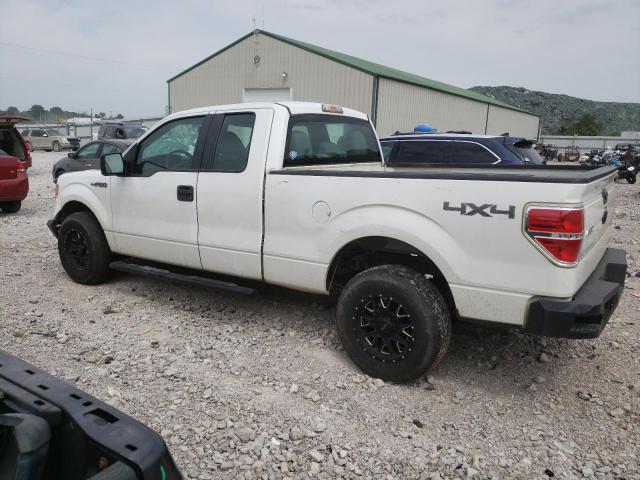 1FTEX1EM0CKD83529 - 2012 FORD F150 SUPER CAB WHITE photo 2