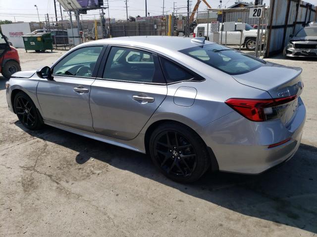 2HGFE2F51NH607037 - 2022 HONDA CIVIC SPORT SILVER photo 2