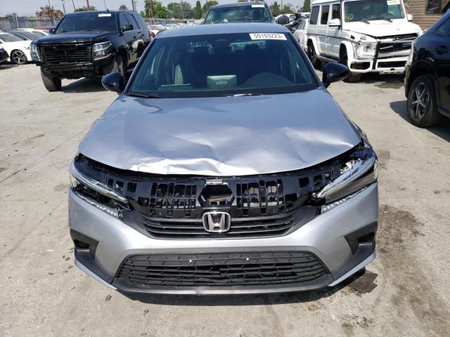 2HGFE2F51NH607037 - 2022 HONDA CIVIC SPORT SILVER photo 5