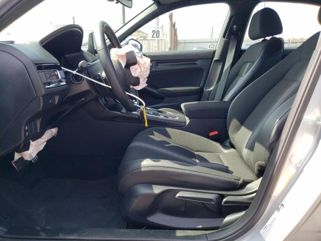 2HGFE2F51NH607037 - 2022 HONDA CIVIC SPORT SILVER photo 7