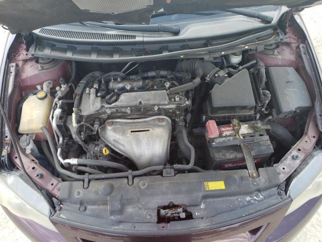 JTKJF5C77C3032366 - 2012 TOYOTA SCION TC 紫色 照片 11