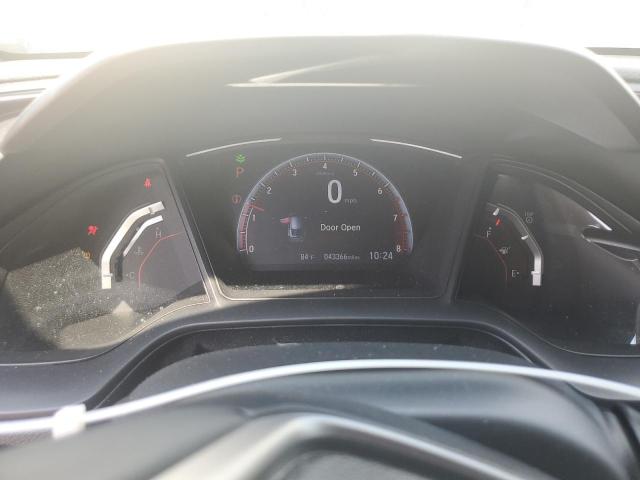 SHHFK7H48KU424873 - 2019 HONDA CIVIC SPORT თეთრი ფოტო 9