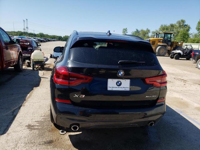 5UXTR9C56KLP76471 - 2019 BMW X3 XDRIVE30I BLACK photo 6