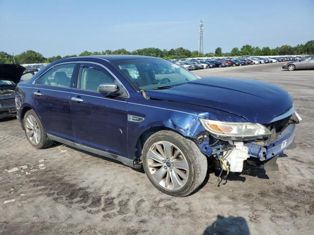 1FAHP2FW7BG176694 - 2011 FORD TAURUS LIMITED BLUE photo 4