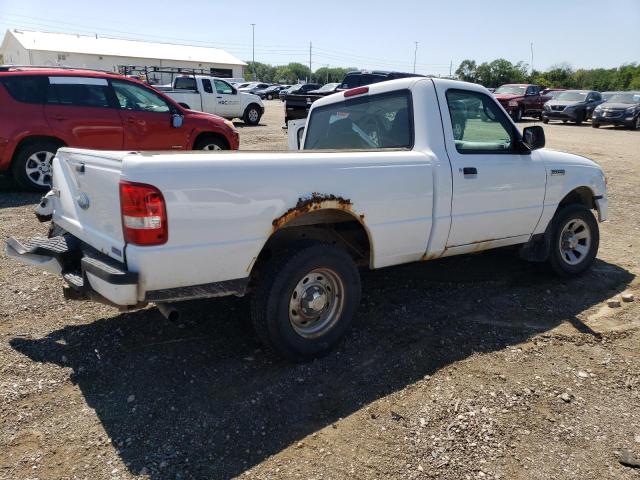 1FTYR10D79PA06335 - 2009 FORD RANGER XLT WHITE photo 3