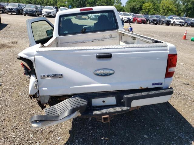 1FTYR10D79PA06335 - 2009 FORD RANGER XLT WHITE photo 6