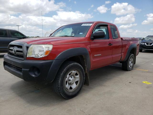 5TETX4GN2AZ684830 - 2010 TOYOTA TACOMA PRERUNNER ACCESS CAB RED photo 1