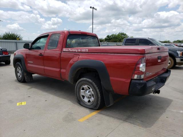 5TETX4GN2AZ684830 - 2010 TOYOTA TACOMA PRERUNNER ACCESS CAB RED photo 2