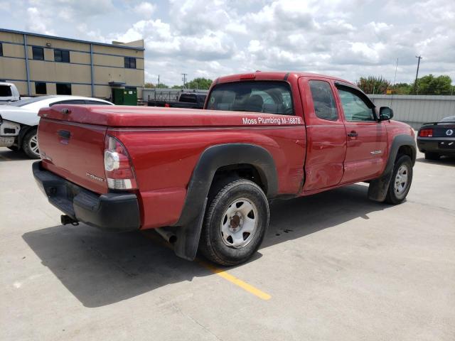 5TETX4GN2AZ684830 - 2010 TOYOTA TACOMA PRERUNNER ACCESS CAB RED photo 3