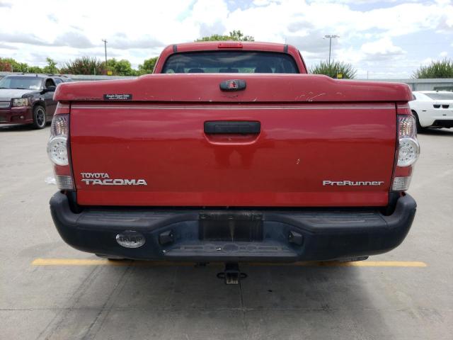 5TETX4GN2AZ684830 - 2010 TOYOTA TACOMA PRERUNNER ACCESS CAB RED photo 6