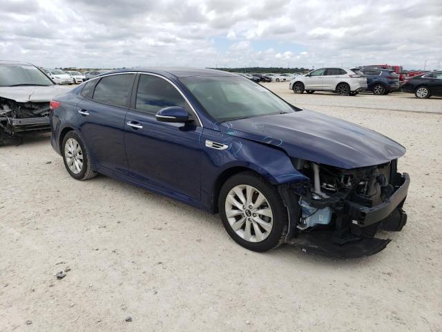 5XXGT4L39HG168362 - 2017 KIA OPTIMA LX BLUE photo 4