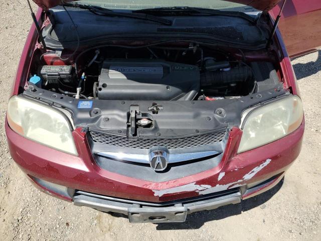2HNYD186X2H509835 - 2002 ACURA MDX TOURING RED photo 12
